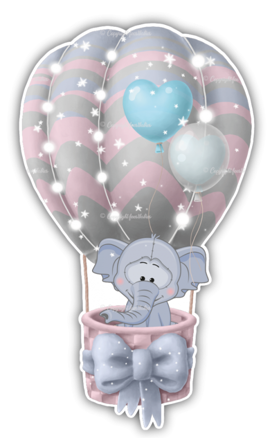 Ballon olifant 01