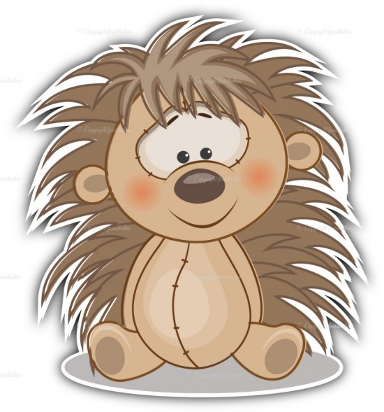 Geboortebord egeltje