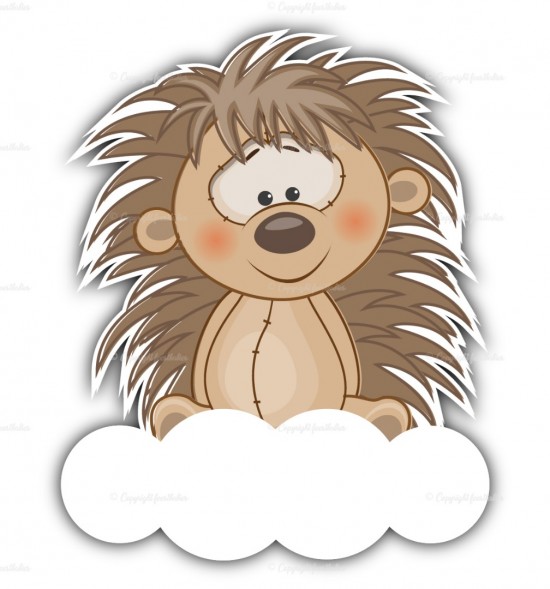 Geboortebord Egeltje