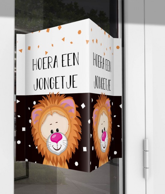 Geboorte raambord leeuwtje v2