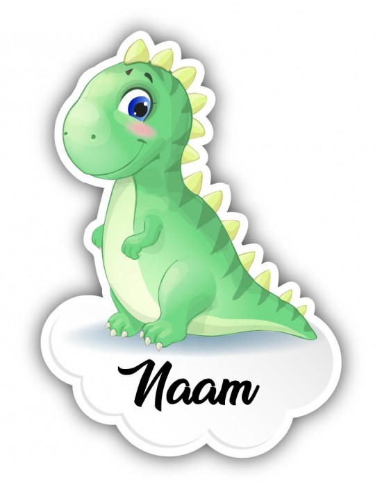 Geboortebord dino