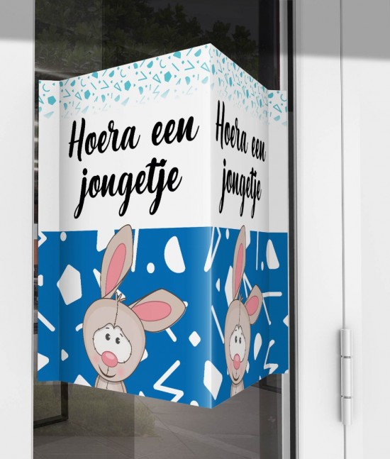 Geboorte raambord konijn