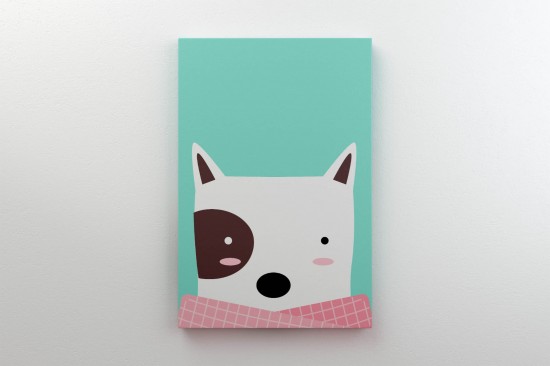 Hond canvas