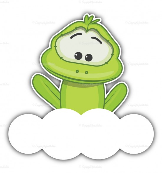 Geboortebord Kikkertje