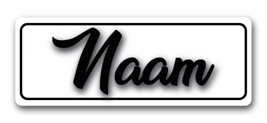 Naamborden webshop 12
