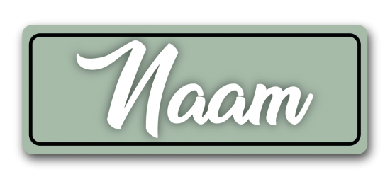 Naamborden webshop 13