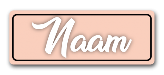 Naamborden webshop 14