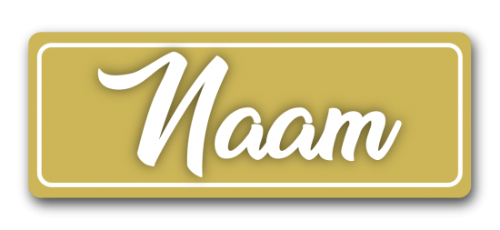 Naamborden webshop 19