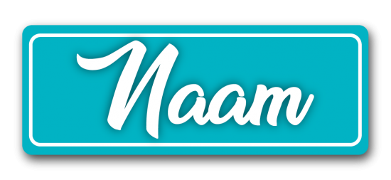 Naamborden webshop 22