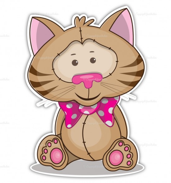 Geboortebord poesje meisje