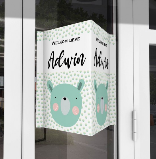 Signmockupbeer mintgroen